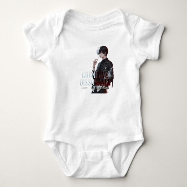 Body bébé en art de garçon anime esthétique mignon (Devant)