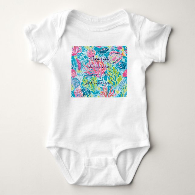 Body bébé en jersey à graphique stylé (Devant)