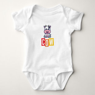 Body bébé en jersey de vache