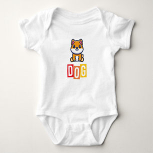 Body bébé en jersey pour chien