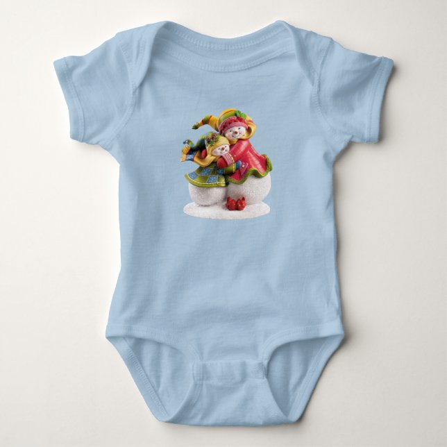 Body bébé en jersey pour conception de Noël et d'h (Devant)