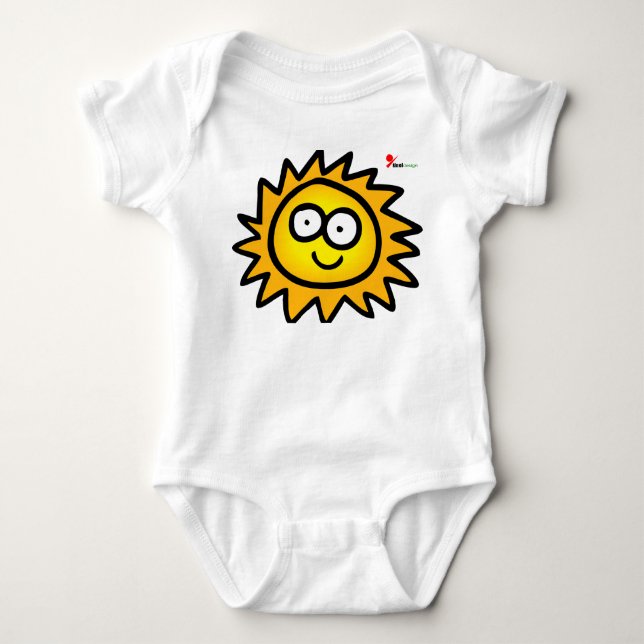 Body bébé ensoleillé (Devant)