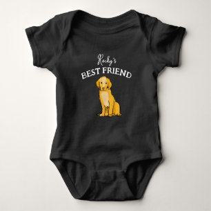 Body Bébé et ami à fourrure, meilleurs amis