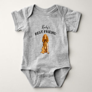 Body Bébé et ami à fourrure, meilleurs amis