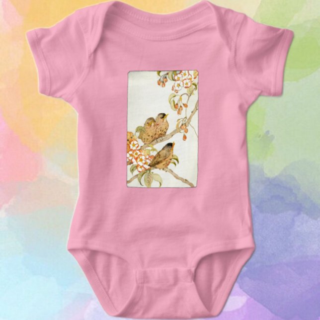 Body Bébé et fleurs de pomme (Créateur téléchargé)