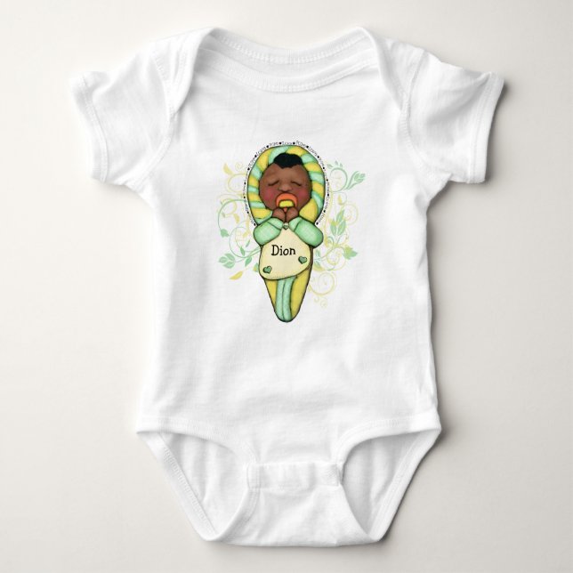 Body Bébé ethnique personnalisé (Devant)