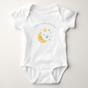 Body bébé étoile scintillante