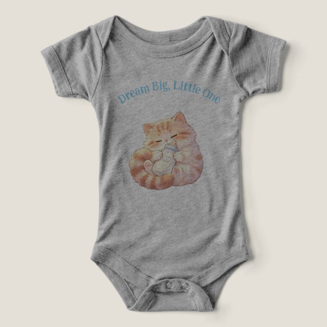 Body bébé 'Fais de beaux rêves, petit ange' (Design Recto)