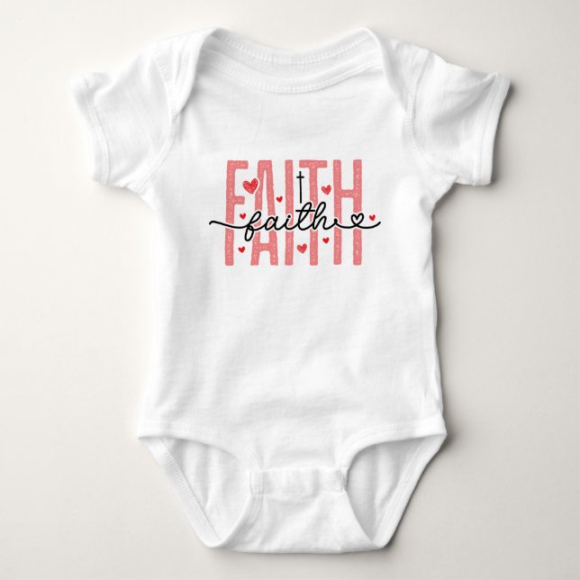 Body bébé Faith (Devant)