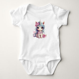 Body Bébé fée mignon Unicorn Imaginaire mousseux