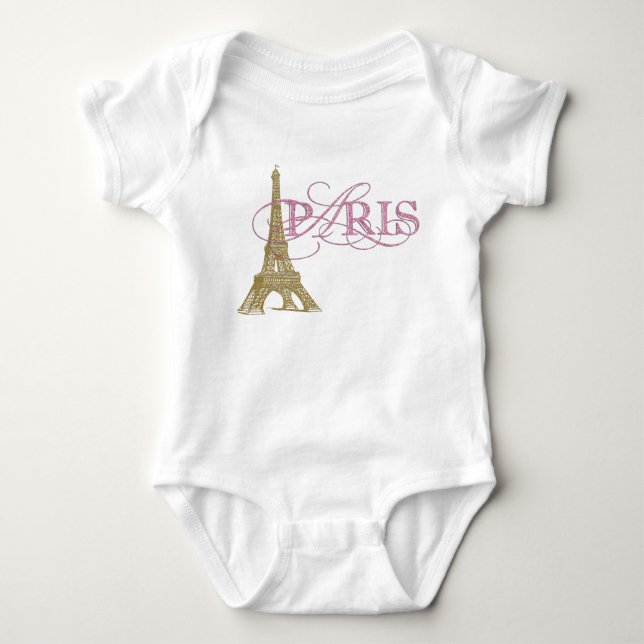 Body Bébé fille de Paris (Devant)