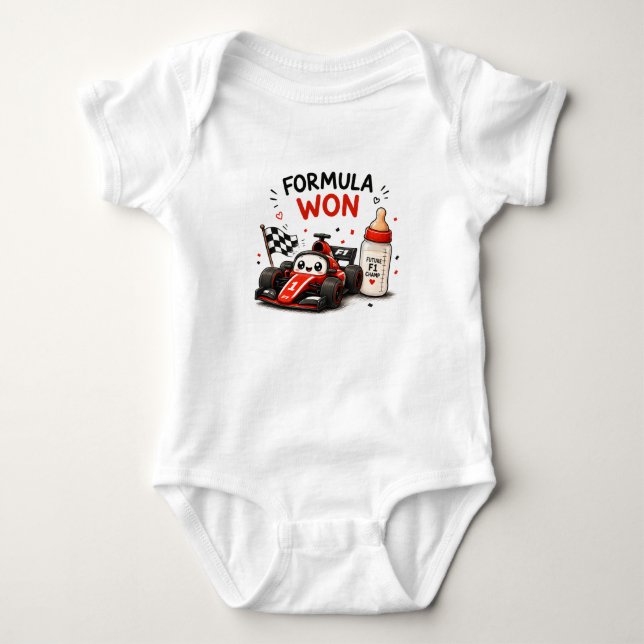 Body bébé formule 1 drôle pour bébé et tout-petit (Devant)