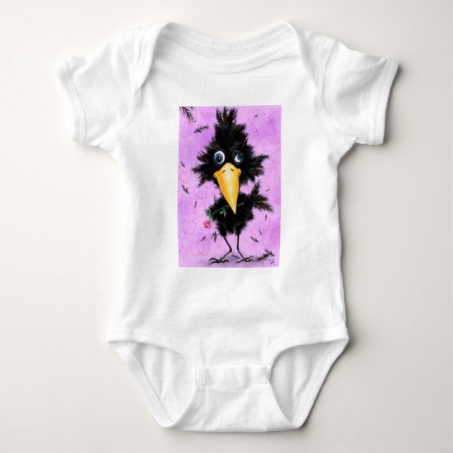 Body bébé Funny Bird (Devant)