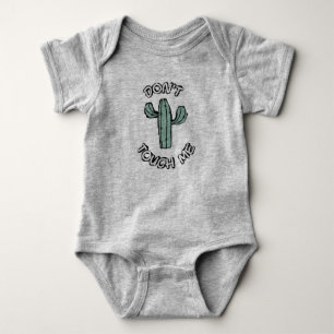 Body bébé Funny Cactus - Ne me touche pas