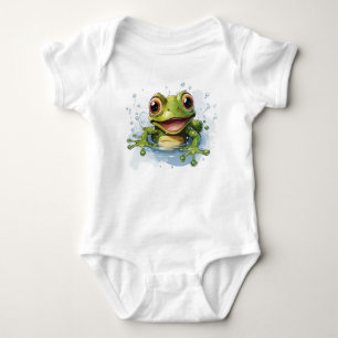 Body bébé grenouille drôle