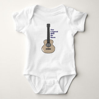 Body bébé guitariste