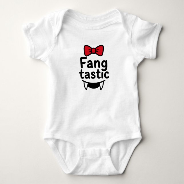 Body Bébé Halloween Vampire Mignon Fantastique (Devant)