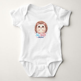 Body bébé hérisson très doux