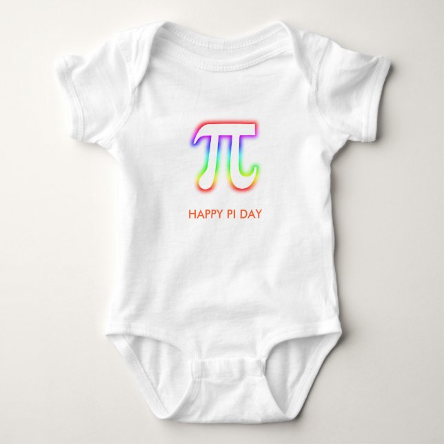 Body Bébé heureux Sciencist du jour | de pi (Devant)