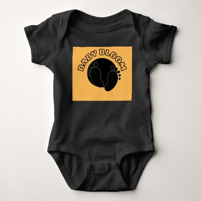 Body bébé Histoire noire | Body bébé afro (Devant)