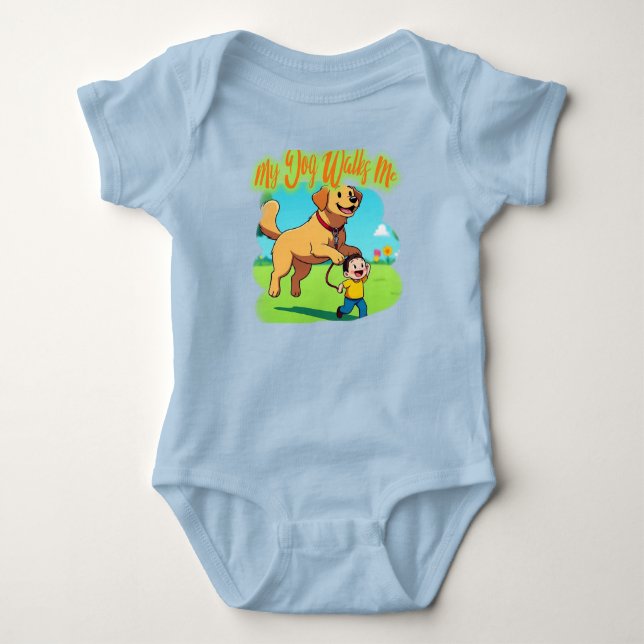 body bébé humour design magnifique (Devant)
