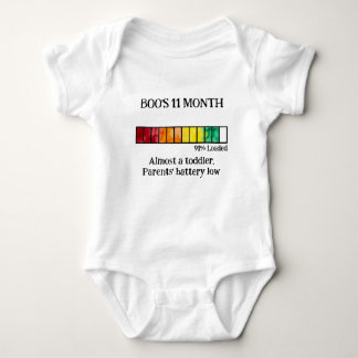 Body bébé humouristique à motif aquarelle pour éta