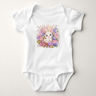 Body bébé lapin mignon