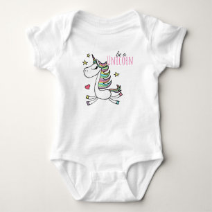 Body bébé Licorne