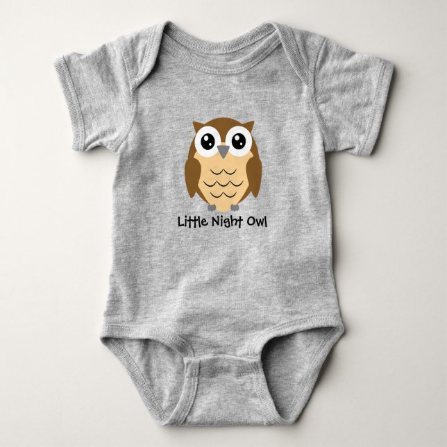 Body bébé Little Owl Design (Devant)