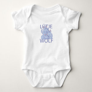 Body Bébé Loup Animaux mignonette