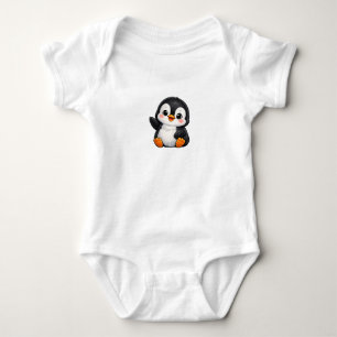 Body Bébé manchot mignon faisant signe Personnage de de