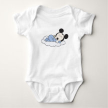 Bébé Mickey endormi