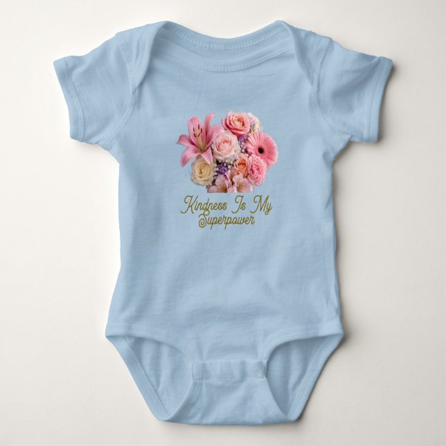 Body bébé mignon avec un design adorable (Devant)