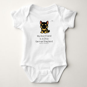Body bébé mignon Chibi Berger Allemand