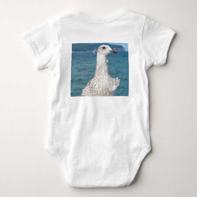 Body bébé mignon de mouette côtière (Dos)