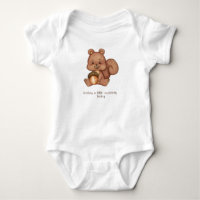 Bébé mignon écureuil vêtements bébé