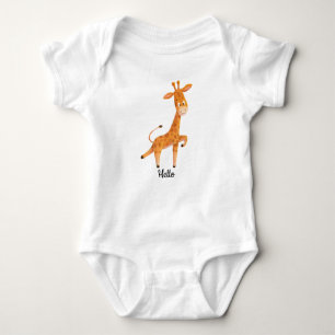 Body Bébé mignon Giraffe Graphic Toddler
