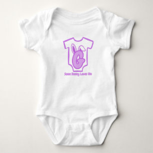 Body Bébé mignon lettre G avec oreilles de lapin - Mon