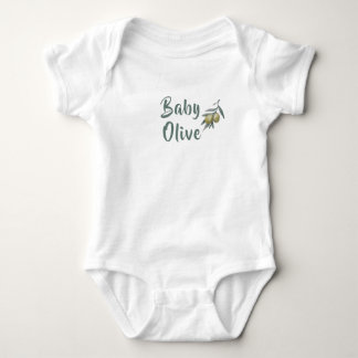 Body Bébé mignon Olive 
