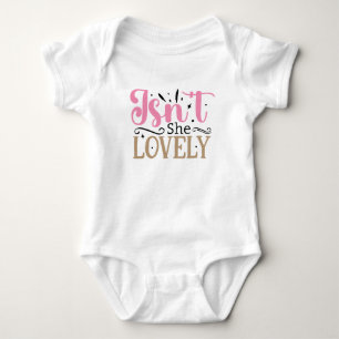 Body Bébé mignon qui dit 