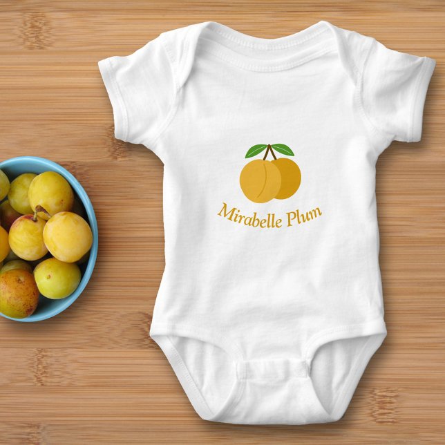 Body Bébé Mirabelle (Mirabelle Plum Baby Bodysuit)