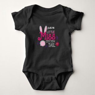 BODY BÉBÉ MISS COTTONTAIL ONEISE AVEC NOM. 