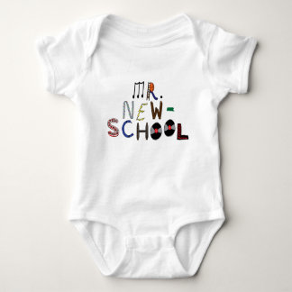 Body Bébé Monsieur New-School Font Jersey Bodysuit