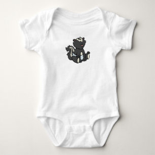 Body Bébé mouffette personnalisable