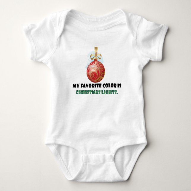 Body 'Bébé Noël' (Devant)
