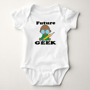 Body bébé noir geek mignon
