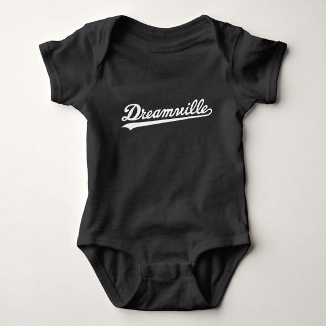 Body Bébé noir Onsie (Devant)