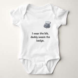 Body Bébé Onsie de police