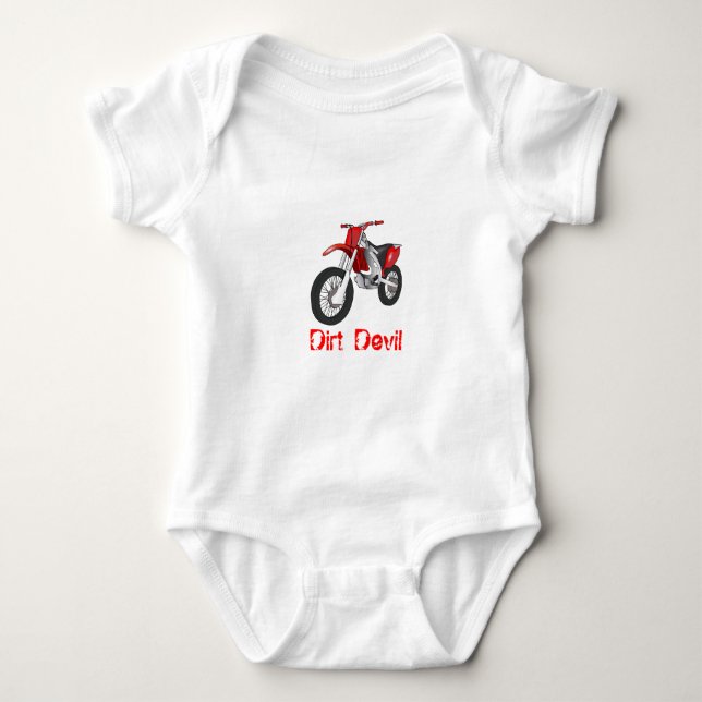 Body Bébé Onsie de vélo de saleté (Devant)