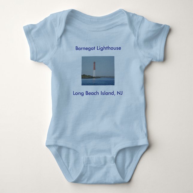 Body Bébé Onsie du phare NJ de Barnegat (Devant)